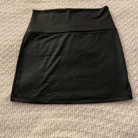 Windsor Dresses & Skirts - Faux Leather Mini Skirt